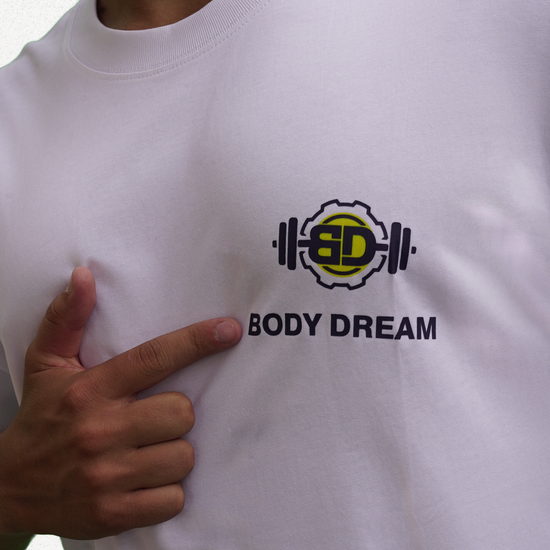 BodyDream Signature White Oversized T-Shirt