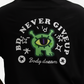 Eye of Focus Black Oversized T-Shirt