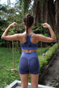 BodyDream Seamless Blue Sculpting Activewear Set