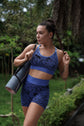 BodyDream Seamless Blue Sculpting Activewear Set